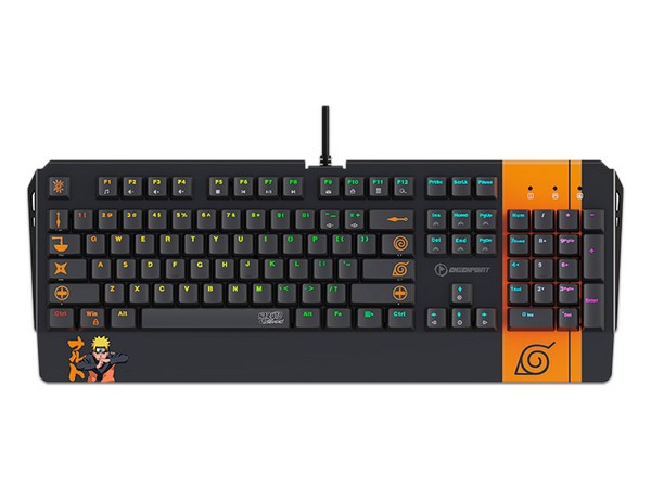 teclado mecanico checkpoint na kx500 nj red switch usb negro naruto